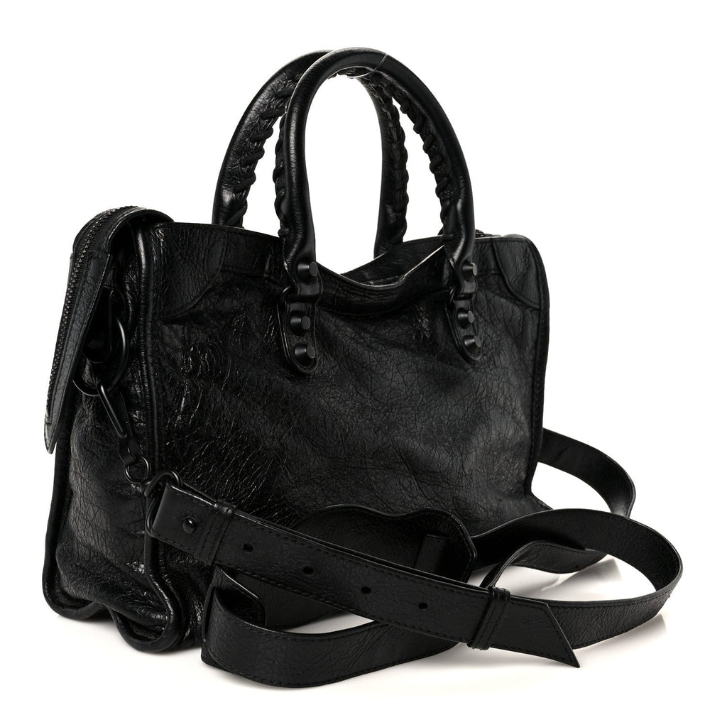 Agneau Arena Classic Black Hardware S City Black