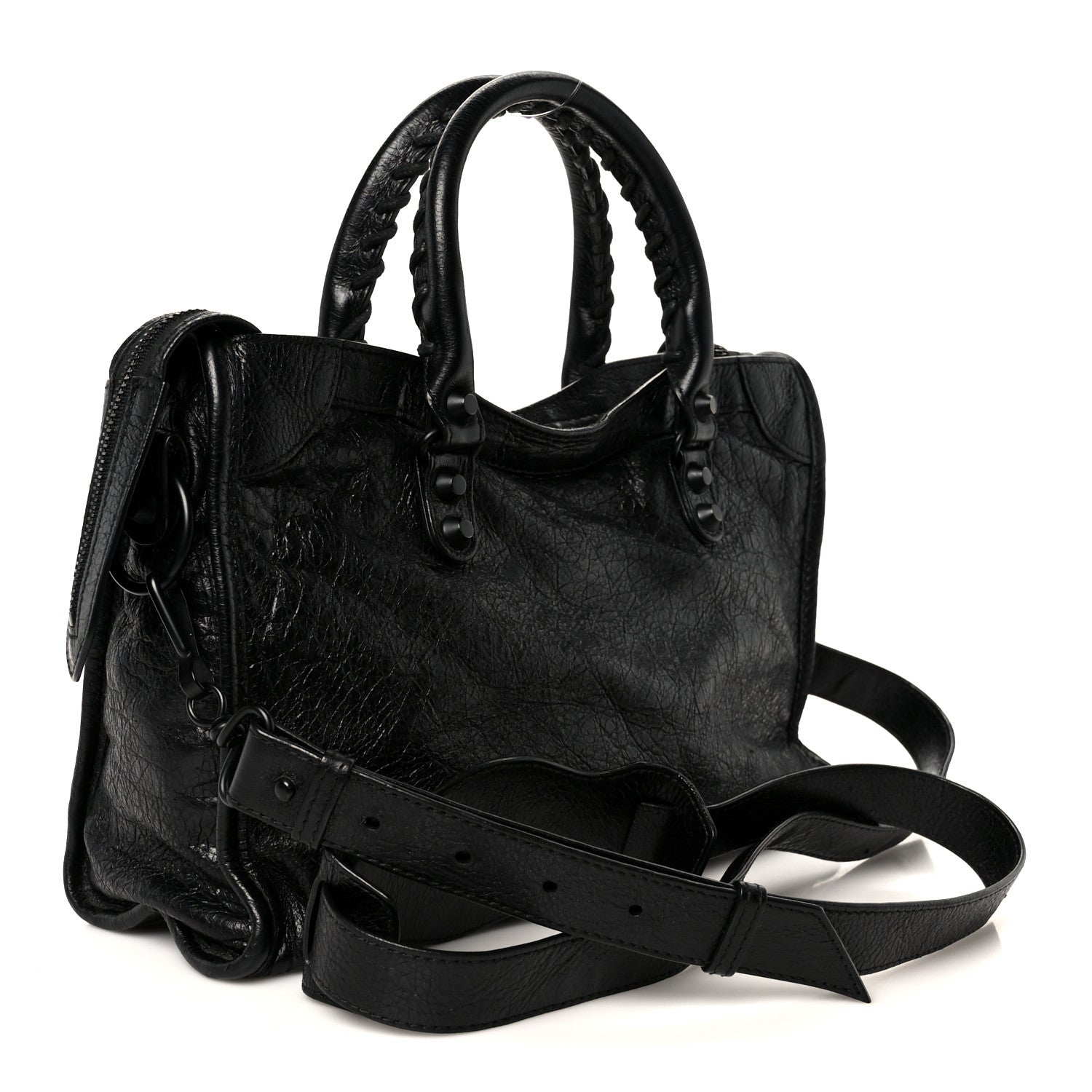Agneau Arena Classic Black Hardware S City Black