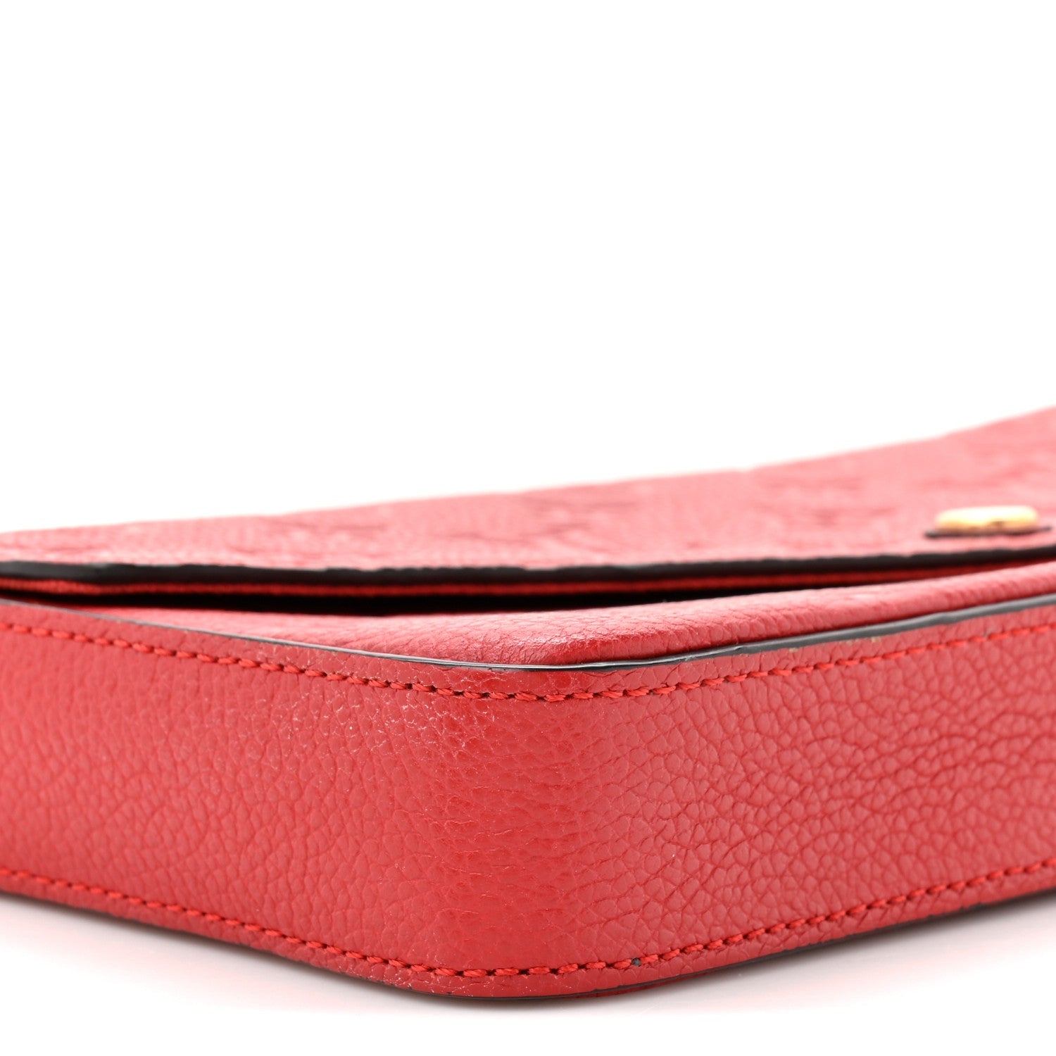 Empreinte Pochette Felicie Chain Wallet Scarlet