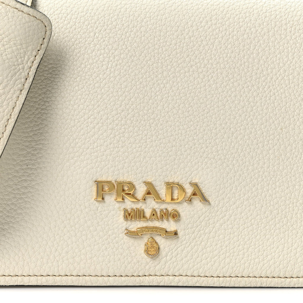 Vitello Phenix Crossbody Bag Talco