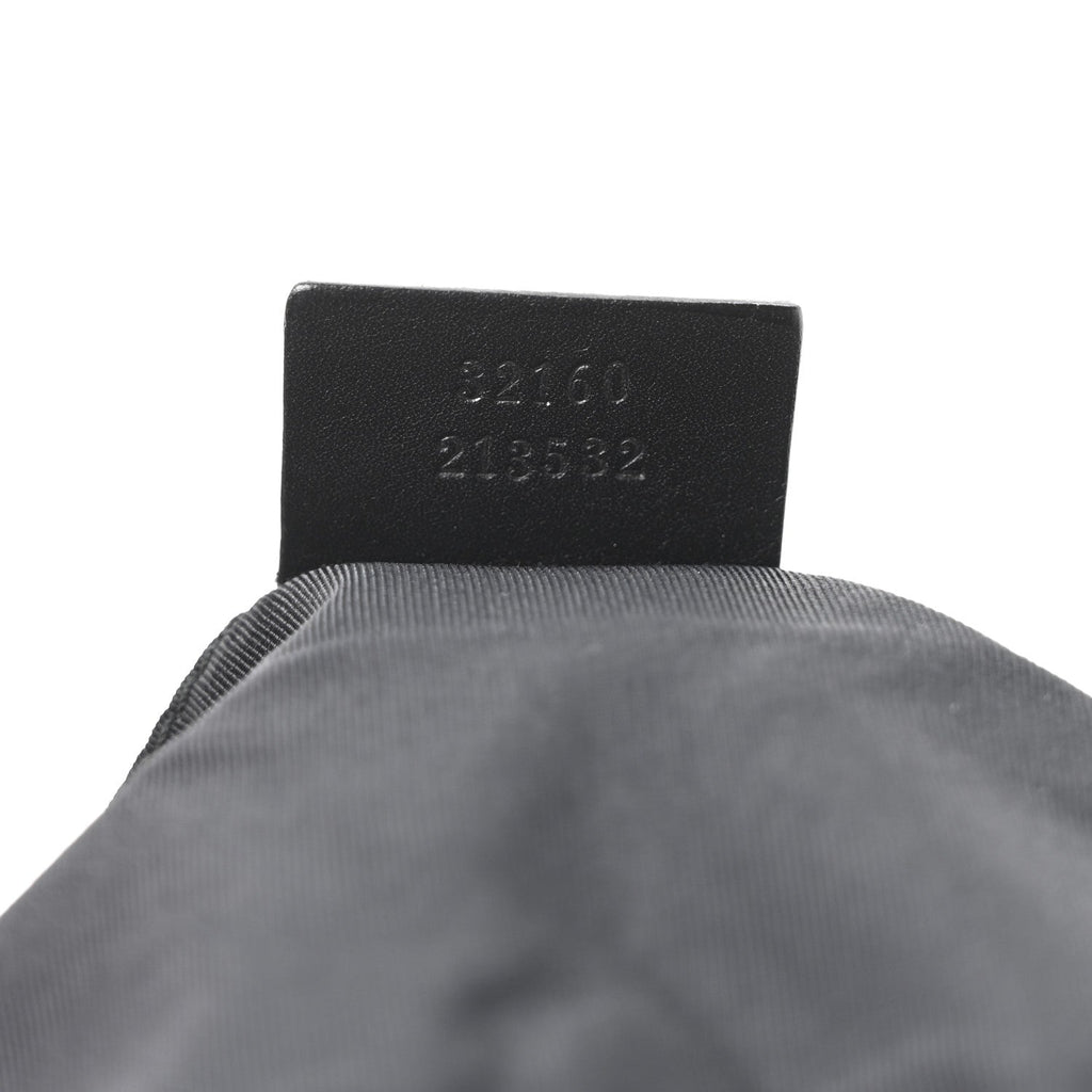Denim Monogram Pochette Black