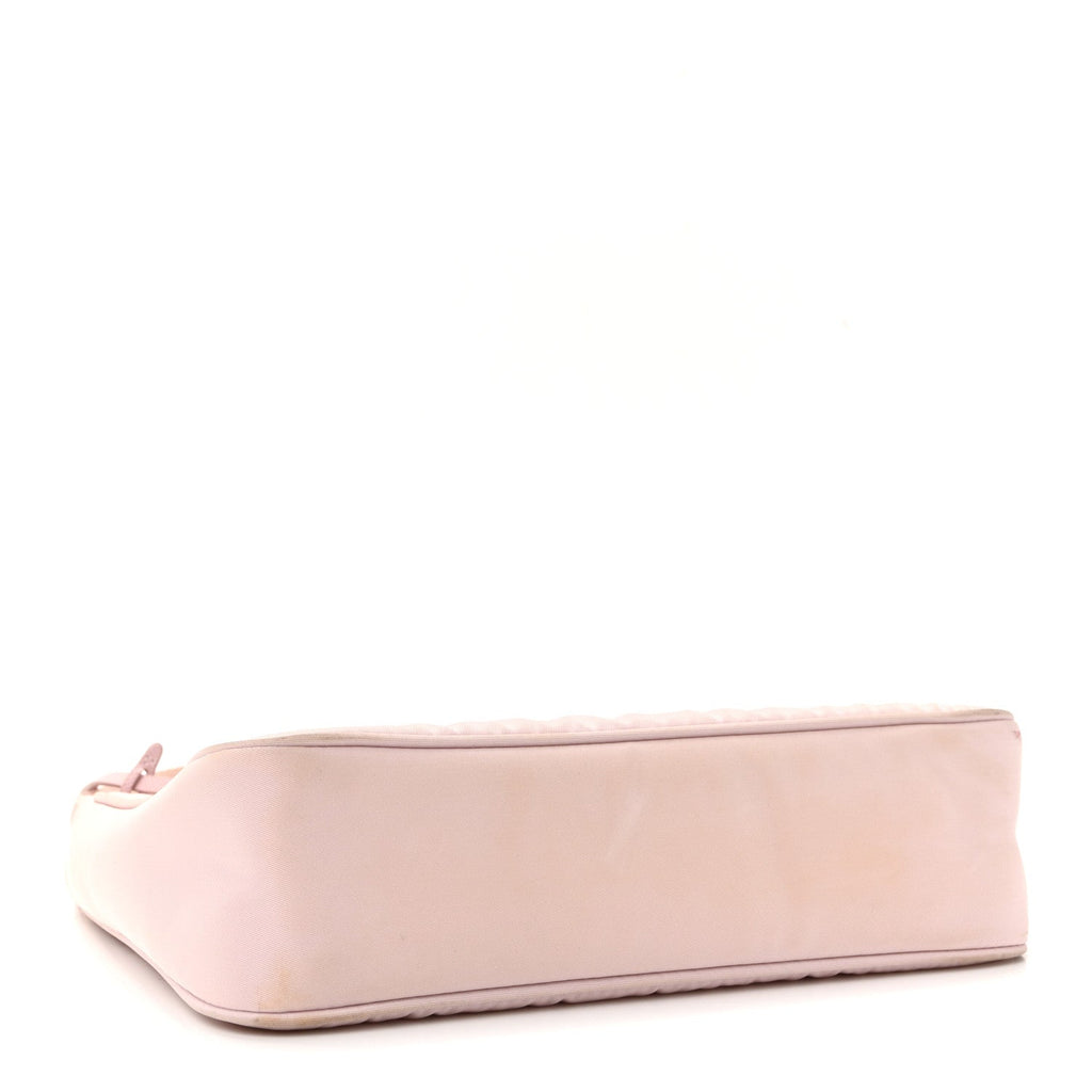 Tessuto Nylon Saffiano Re-Edition 2000 Bag Alabastro