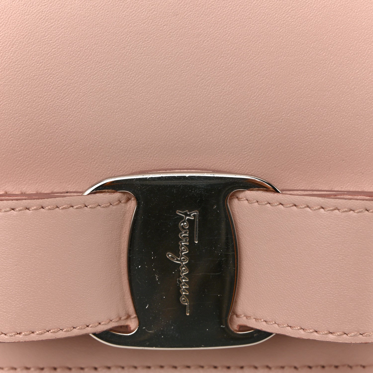 Smooth Calfskin Vara Bow Chain Flap Crossbody Bon Bon