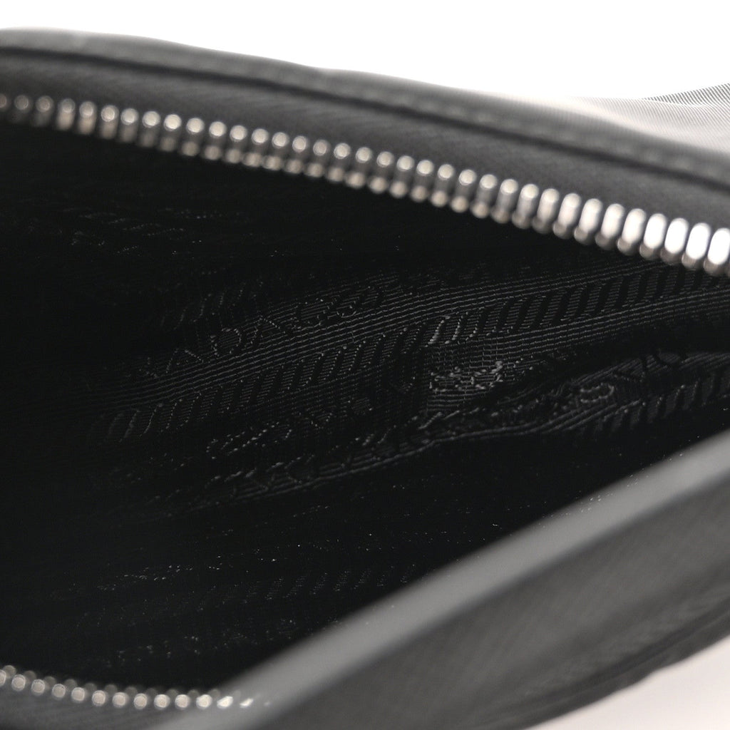 Tessuto Nylon Saffiano Mini Re-Edition 2005 Bag Black