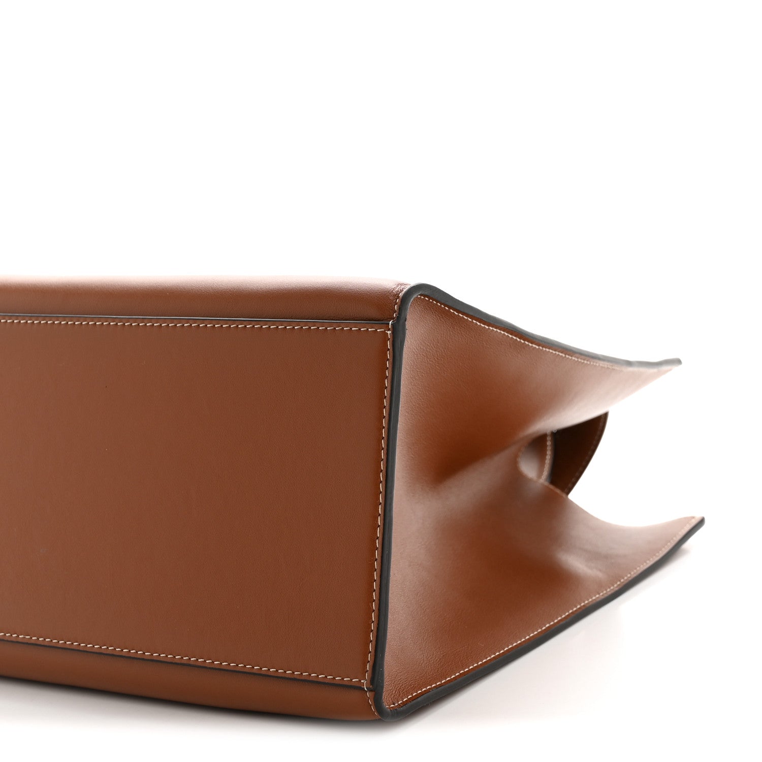 Smooth Calfskin Cabas 16 Bag Tan