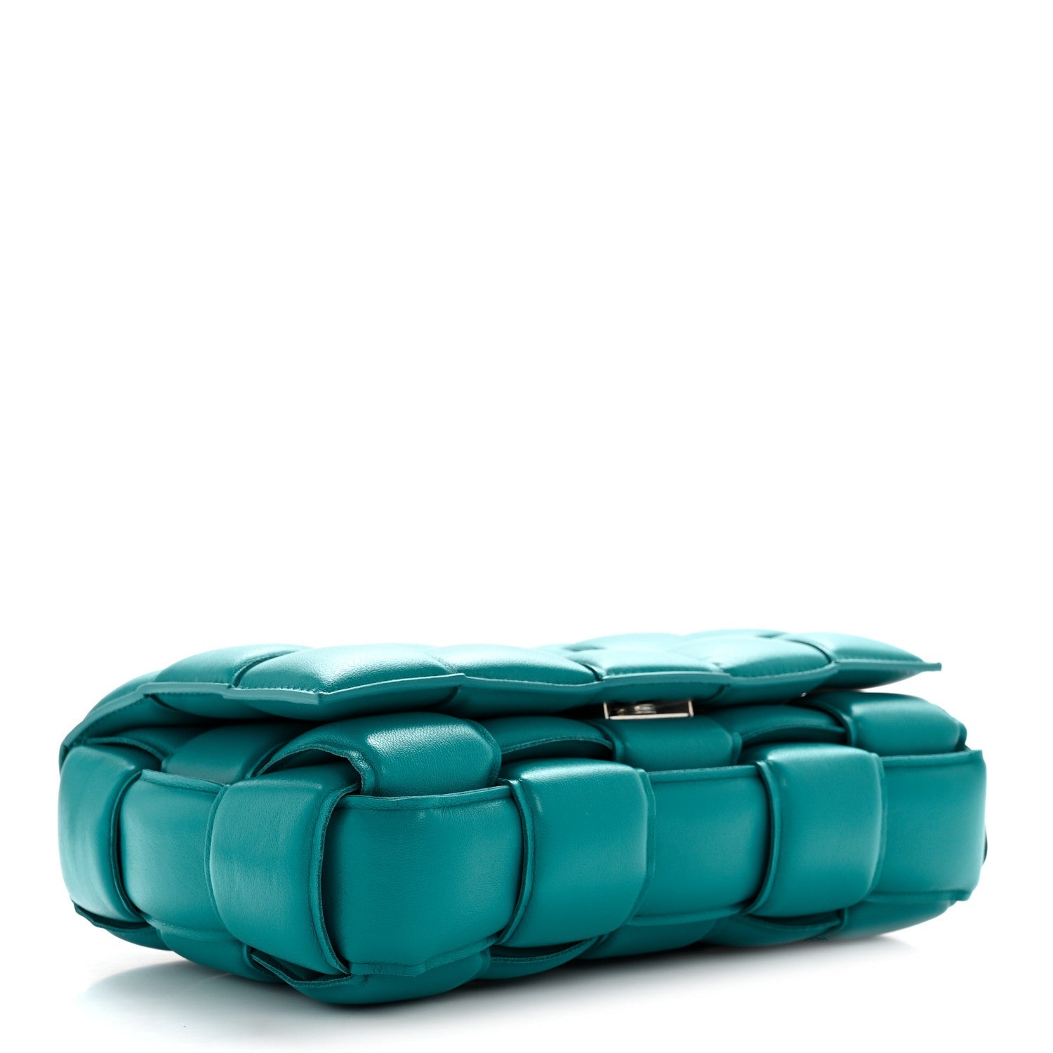 Nappa Maxi Intreccio Padded Cassette Crossbody Bag Blaster