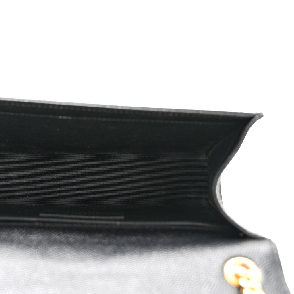 Grain De Poudre Small Monogram Kate Satchel Black