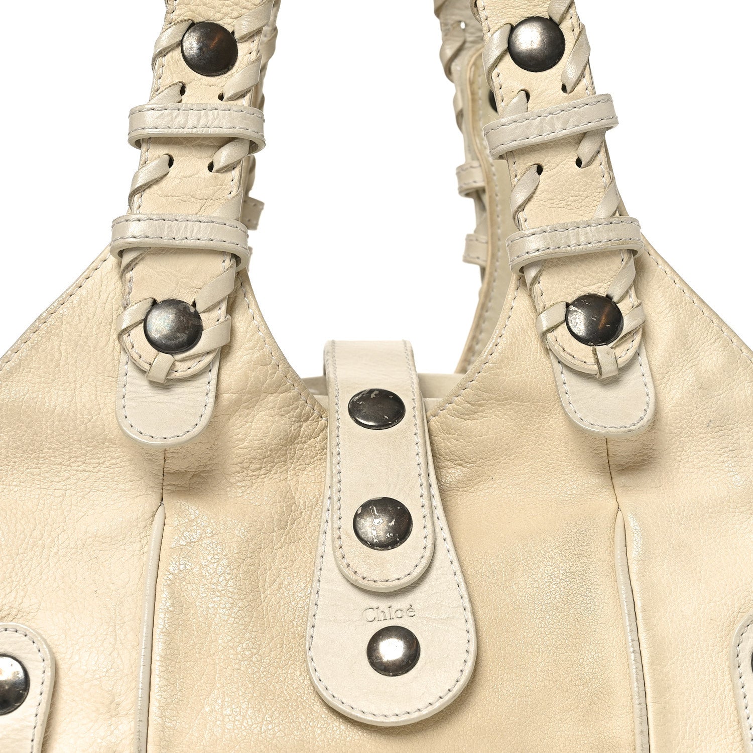Calfskin Silverado Shoulder Bag Ivory