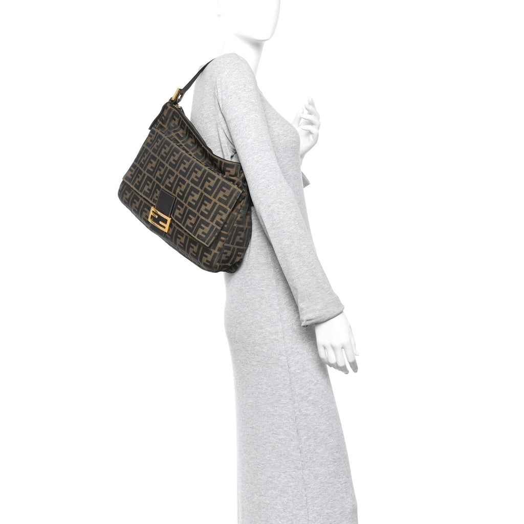 Zucca Zipped Baguette Tobacco
