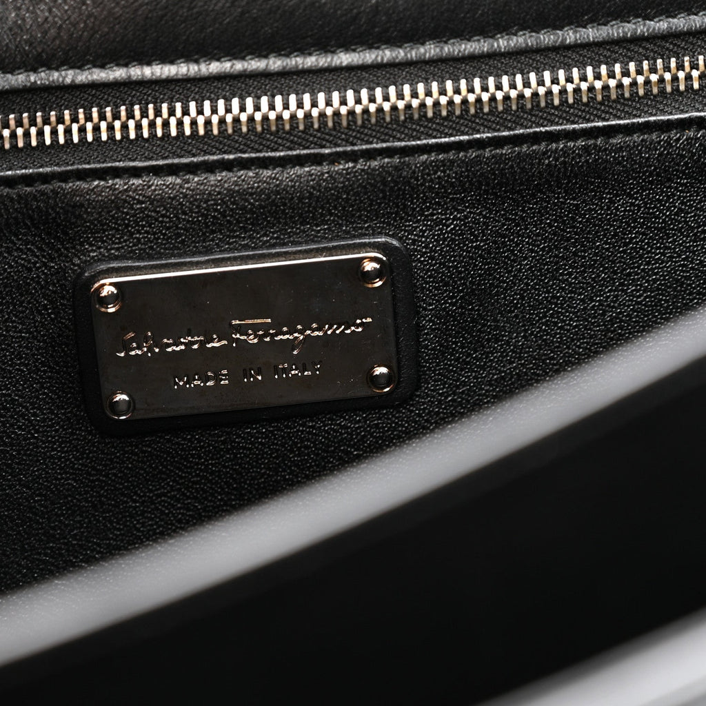 Patent Jody Shoulder Bag Black