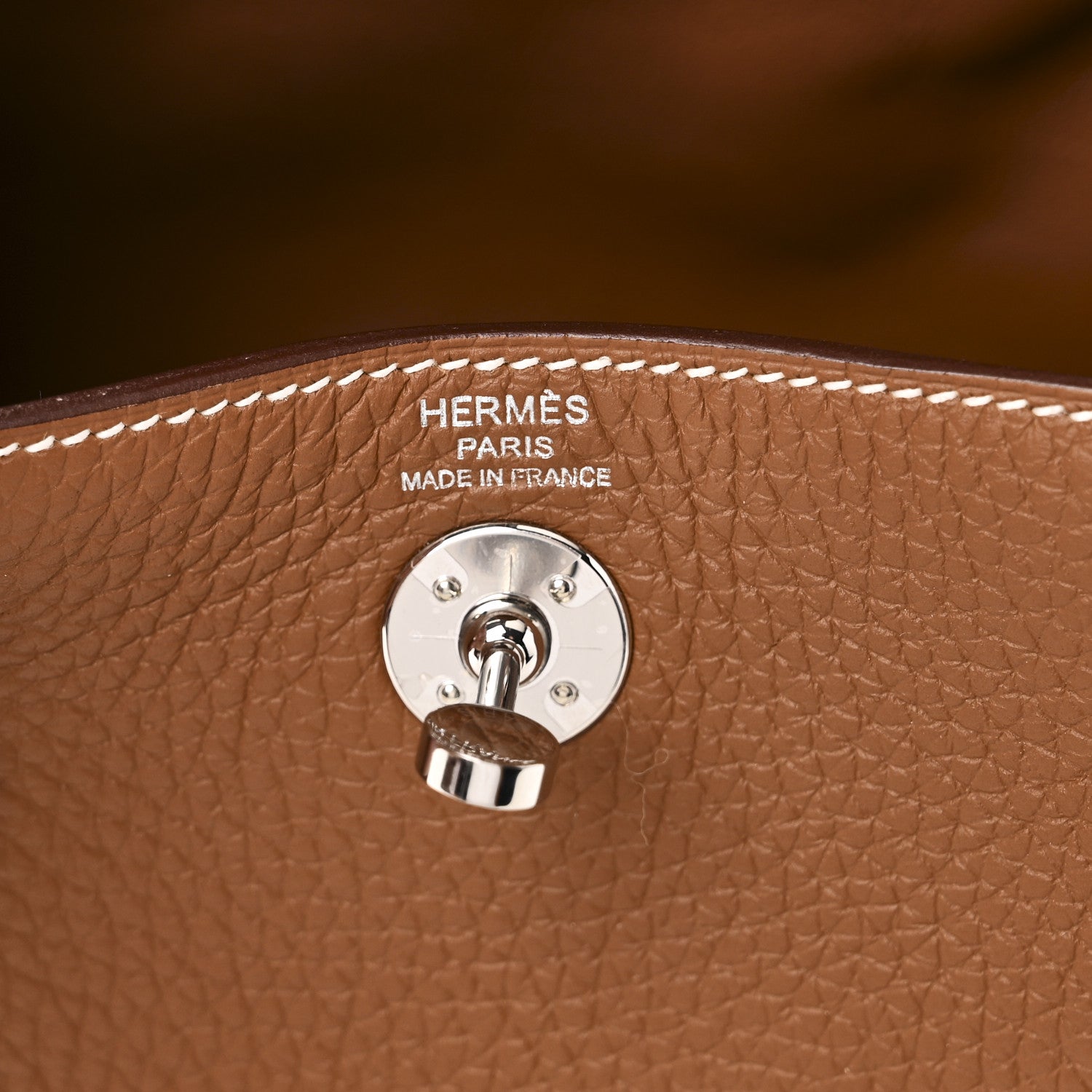 Taurillon Clemence Mini Lindy 20 Gold