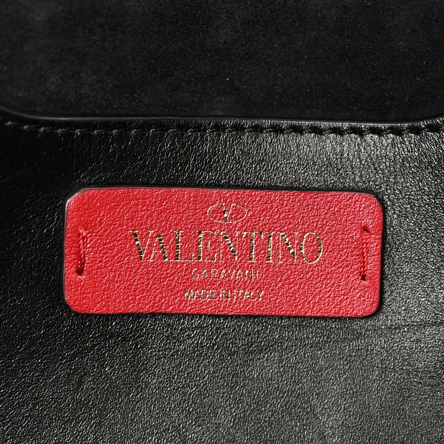 Vitello Rockstud All Over Demilune Shoulder Bag Black