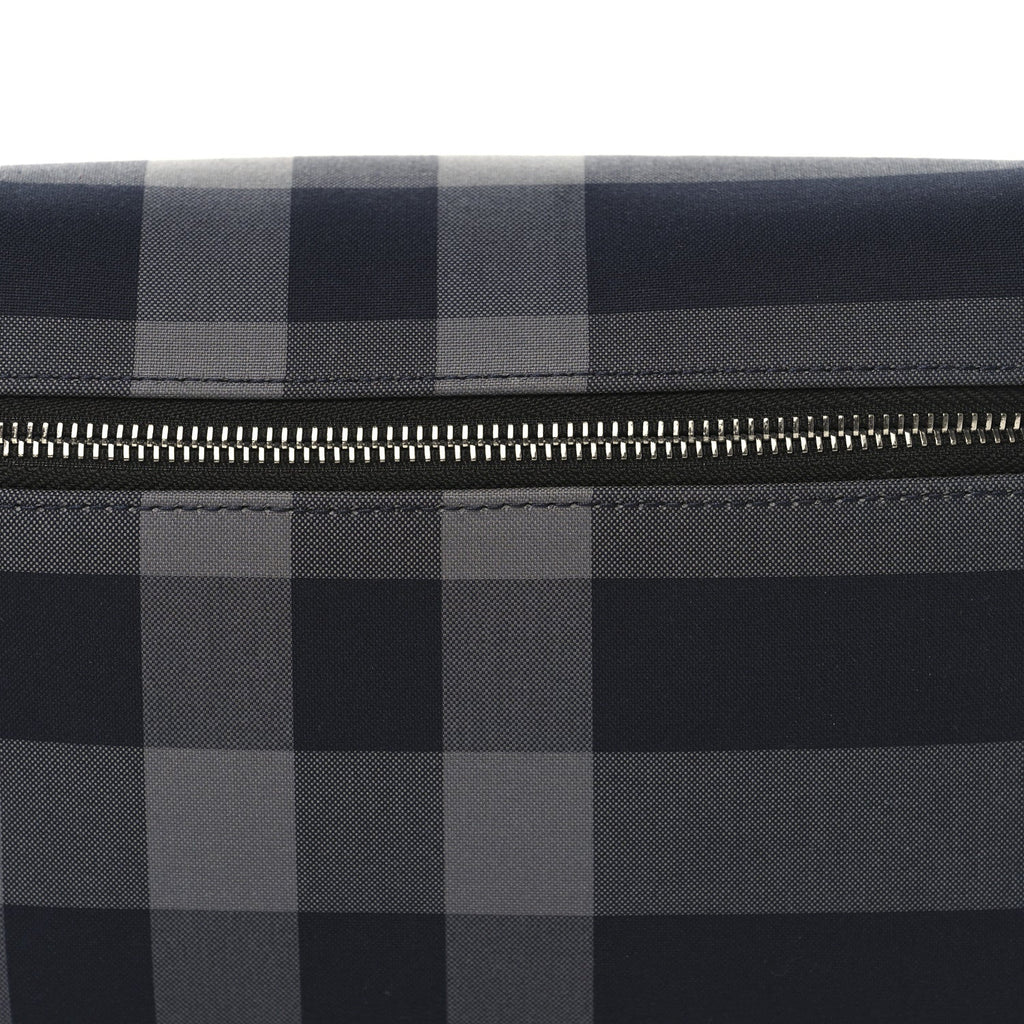 House Check Sonny Bum Bag Navy Grey
