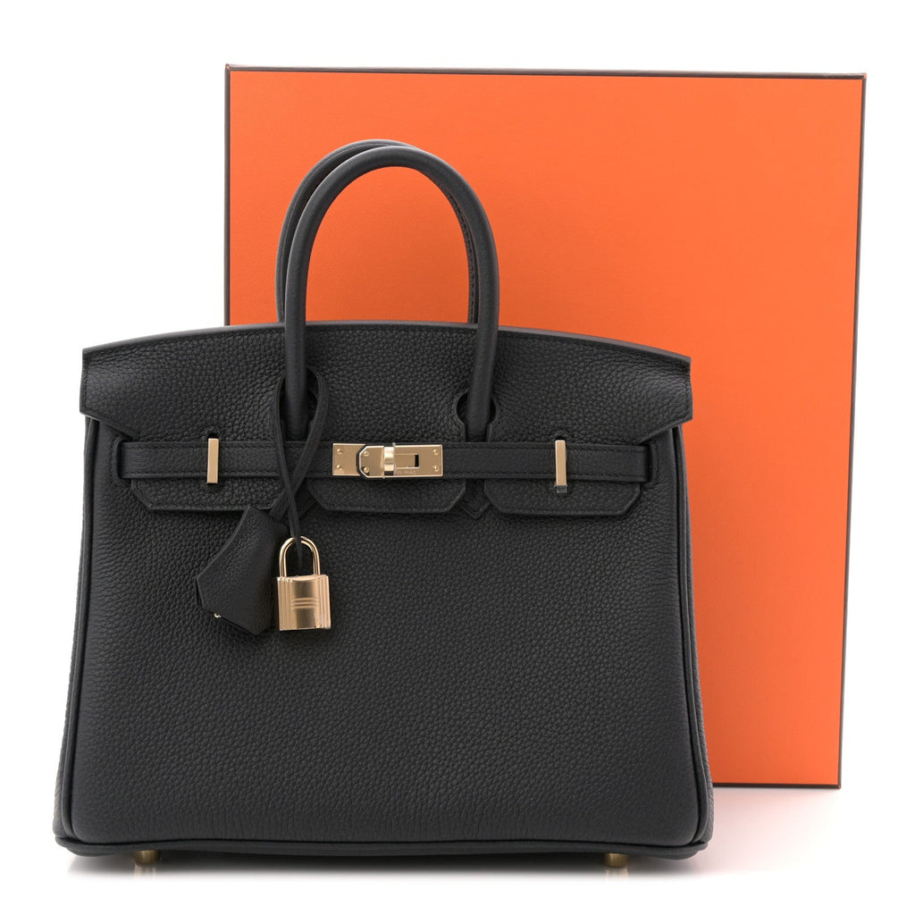 Togo Birkin 25 Black