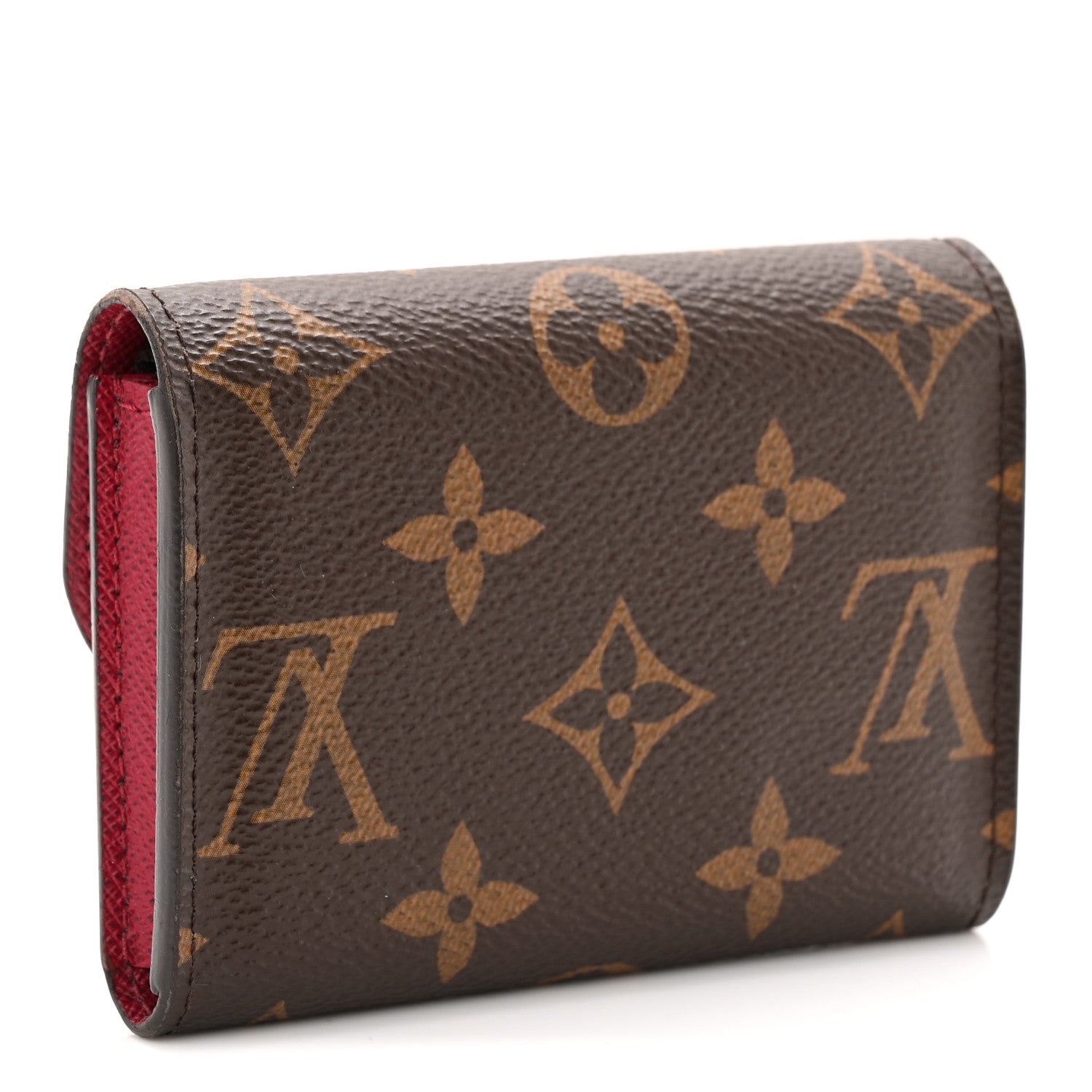Monogram Rosalie Coin Purse Fuchsia