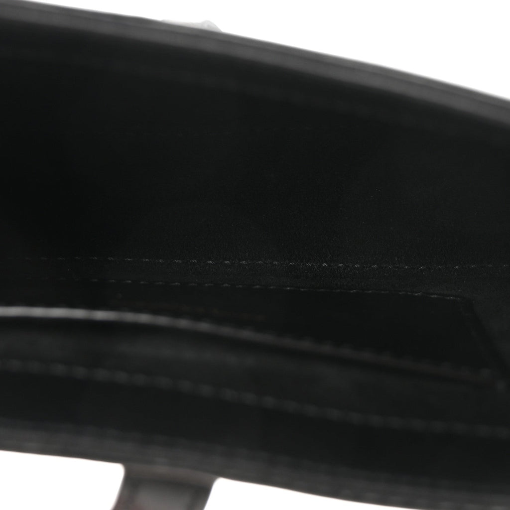 Smooth Calfskin Le 5 A 7 Mini Hobo Black