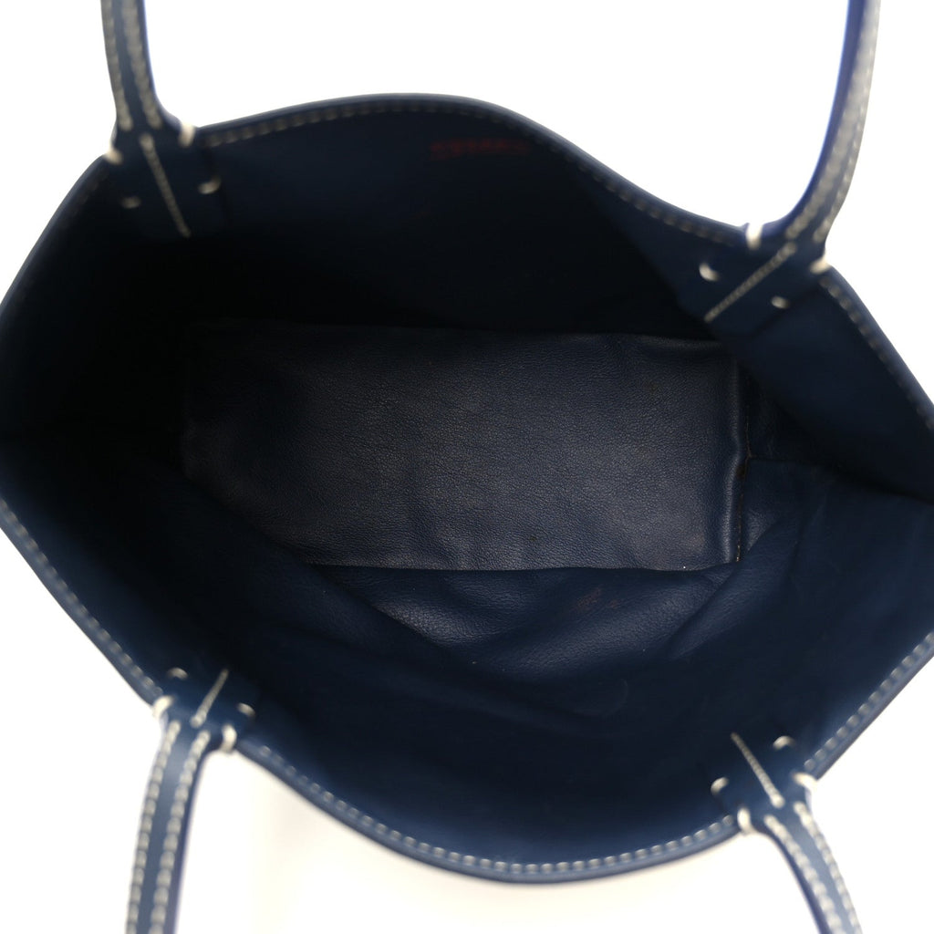 Goyardine Reversible Mini Anjou Navy