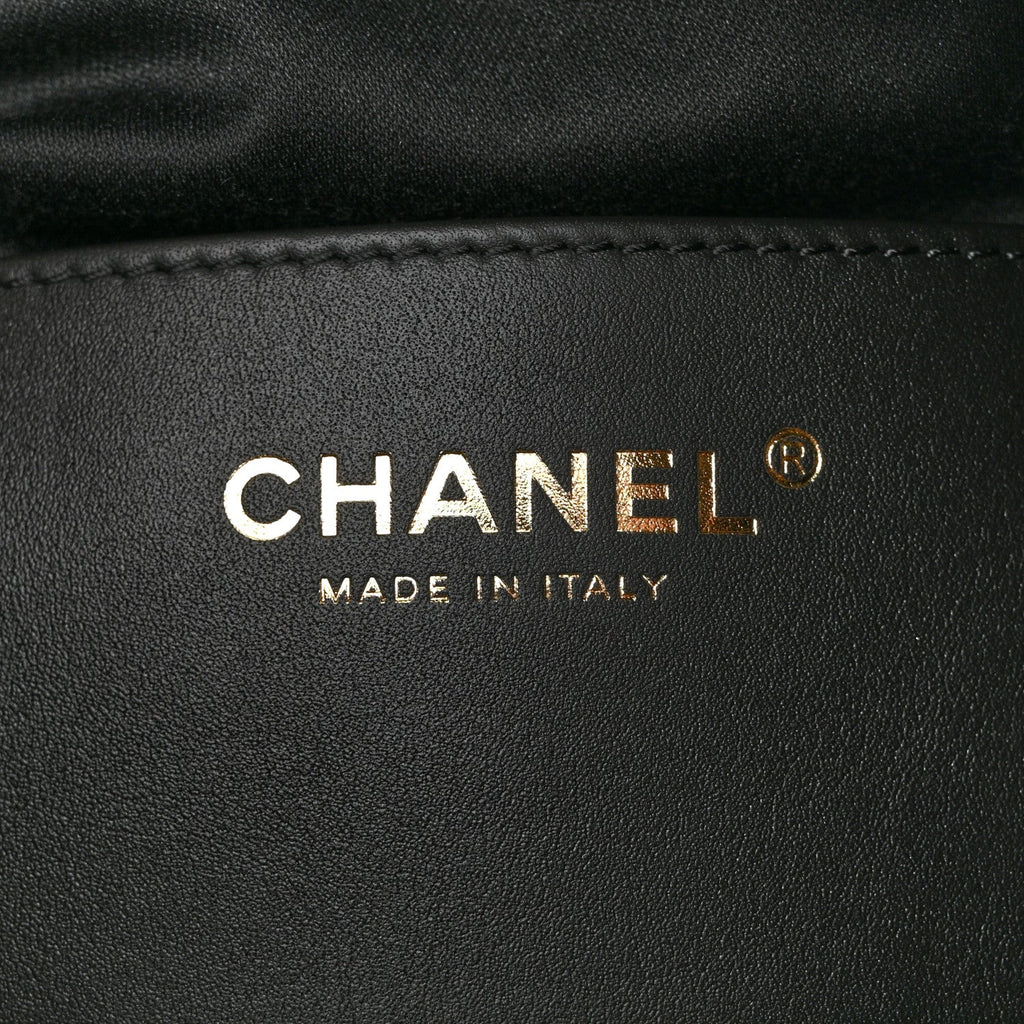 Caviar Quilted Small Chanel 25 Handbag Black