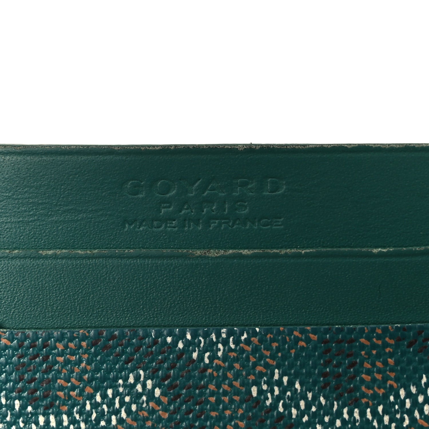 Goyardine Saint Sulpice  Holder Green