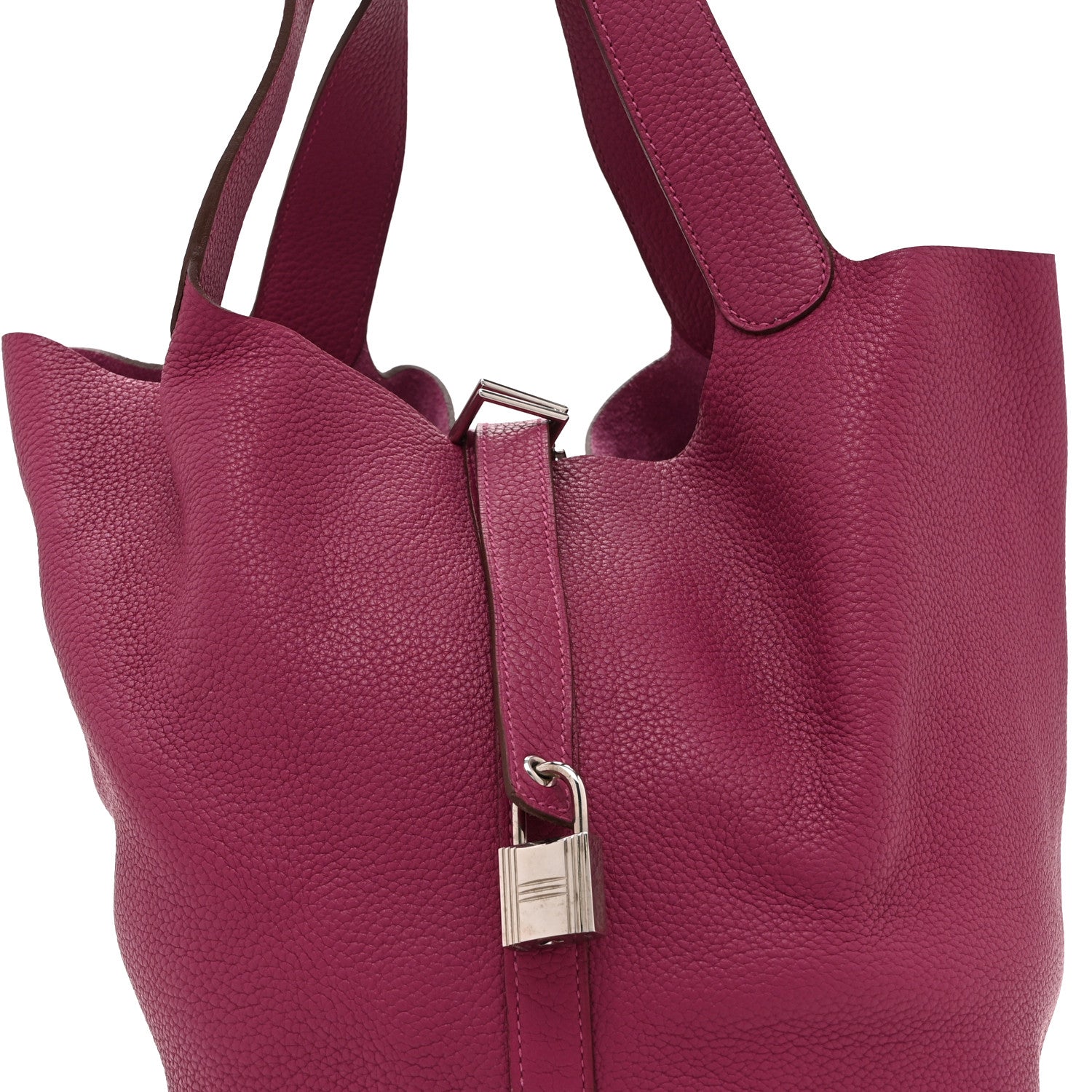 Taurillon Clemence Picotin Lock 26 GM Tosca