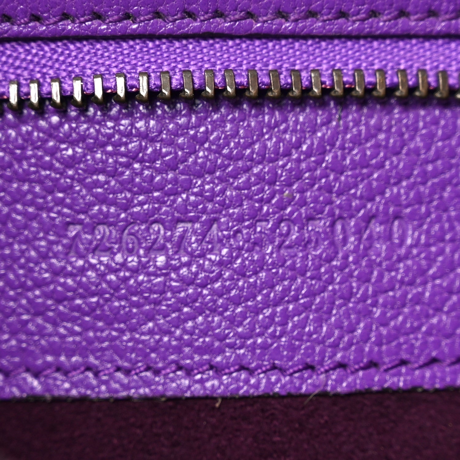 Goatskin Medium Aphrodite Shoulder Bag Shine Purple