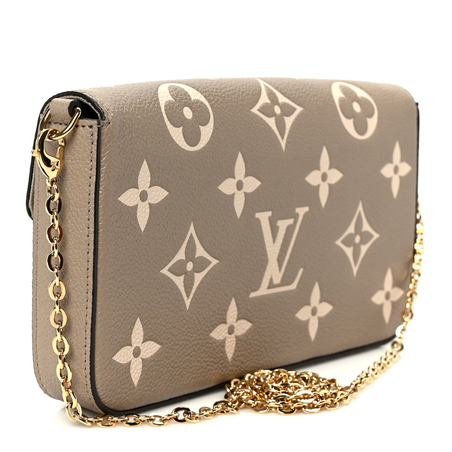 Empreinte Monogram Giant Felicie Pochette Tourterelle Creme