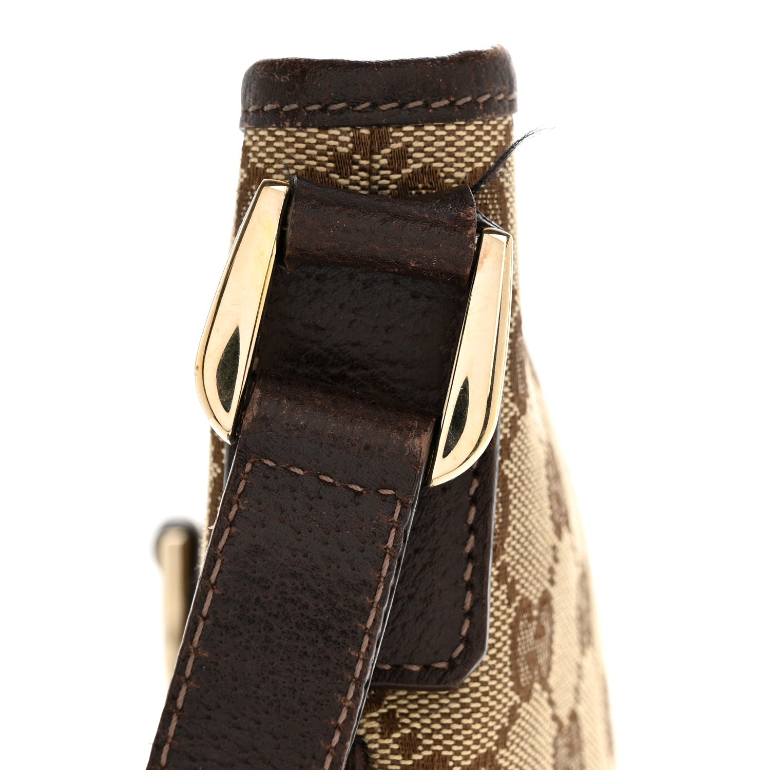 Monogram Abbey Messenger Bag Dark Brown