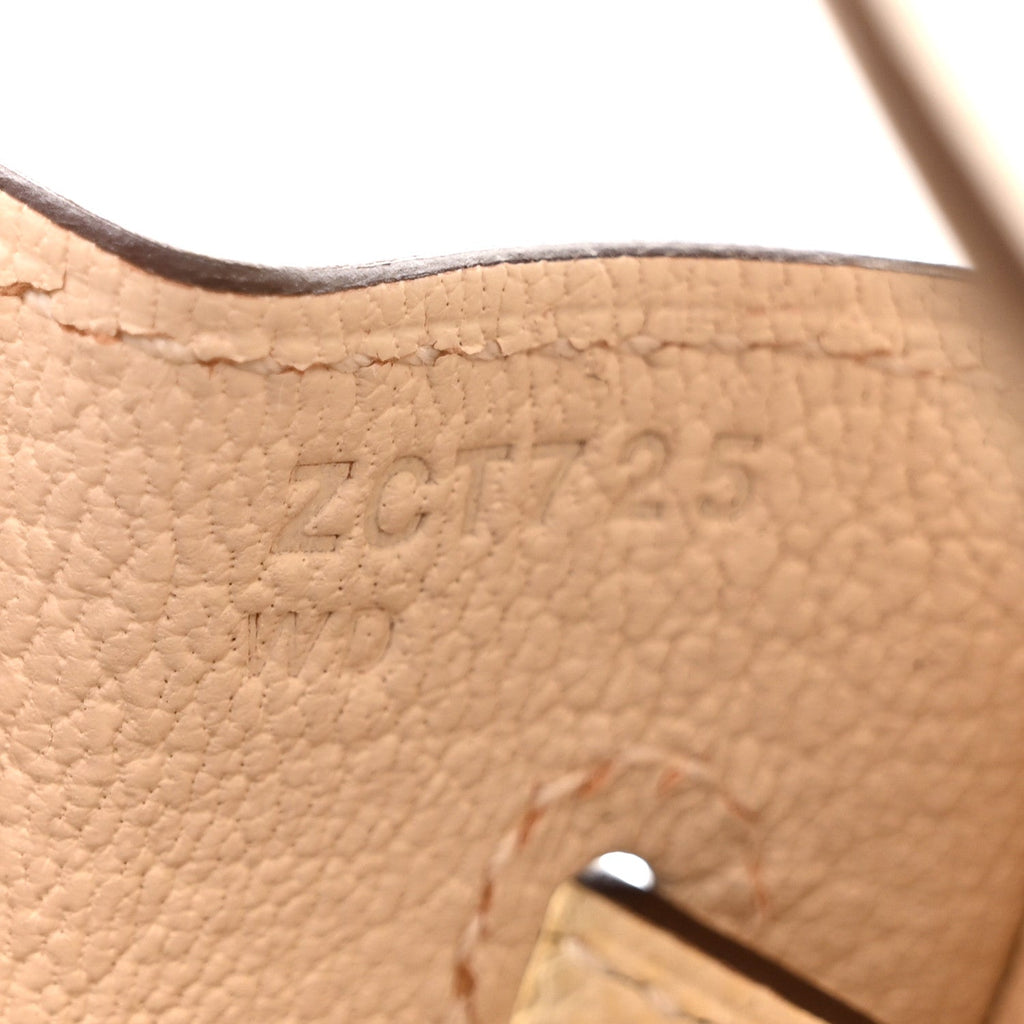 Epsom Birkin Sellier 25 Nata