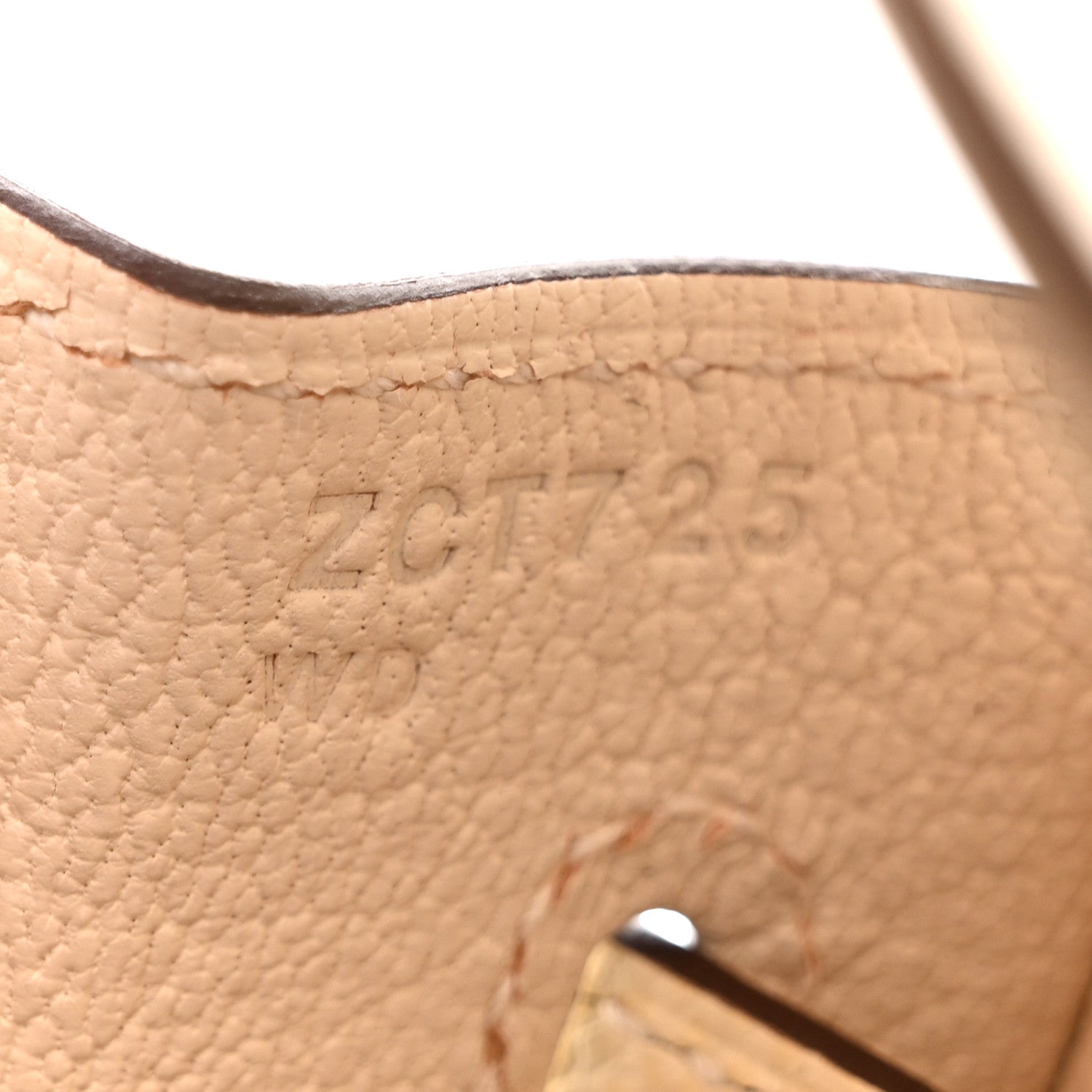 Epsom Birkin Sellier 25 Nata