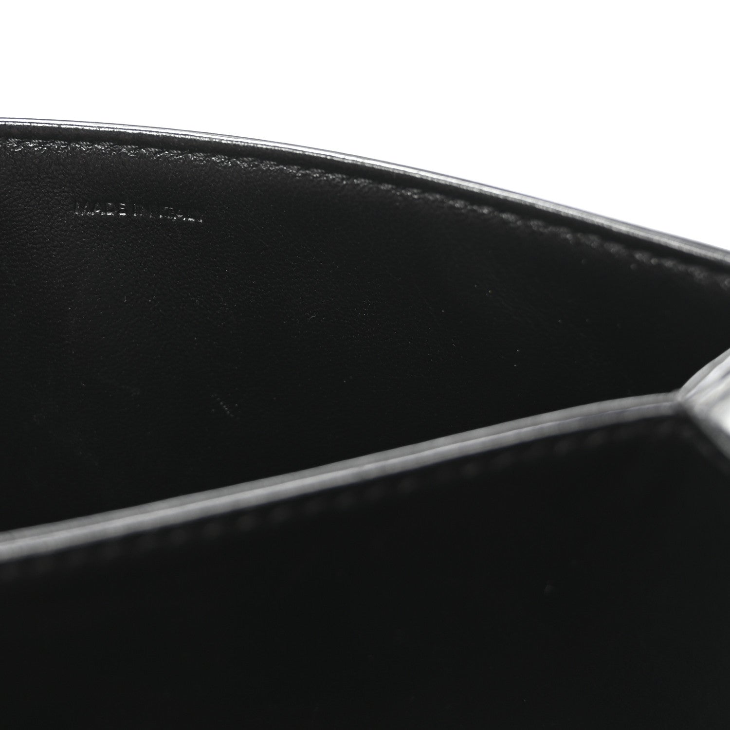 Shiny Calfskin Teen Triomphe Black