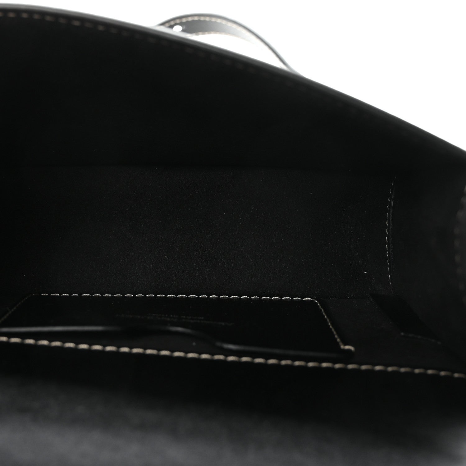 Calfskin Spike Studded Knuckle Satchel Black Silver