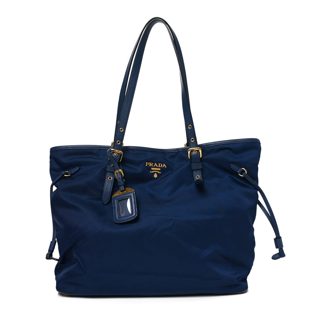 Tessuto Nylon Saffiano Tote Baltico