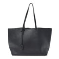 Calfskin Large Shopping Tote Deep Marine