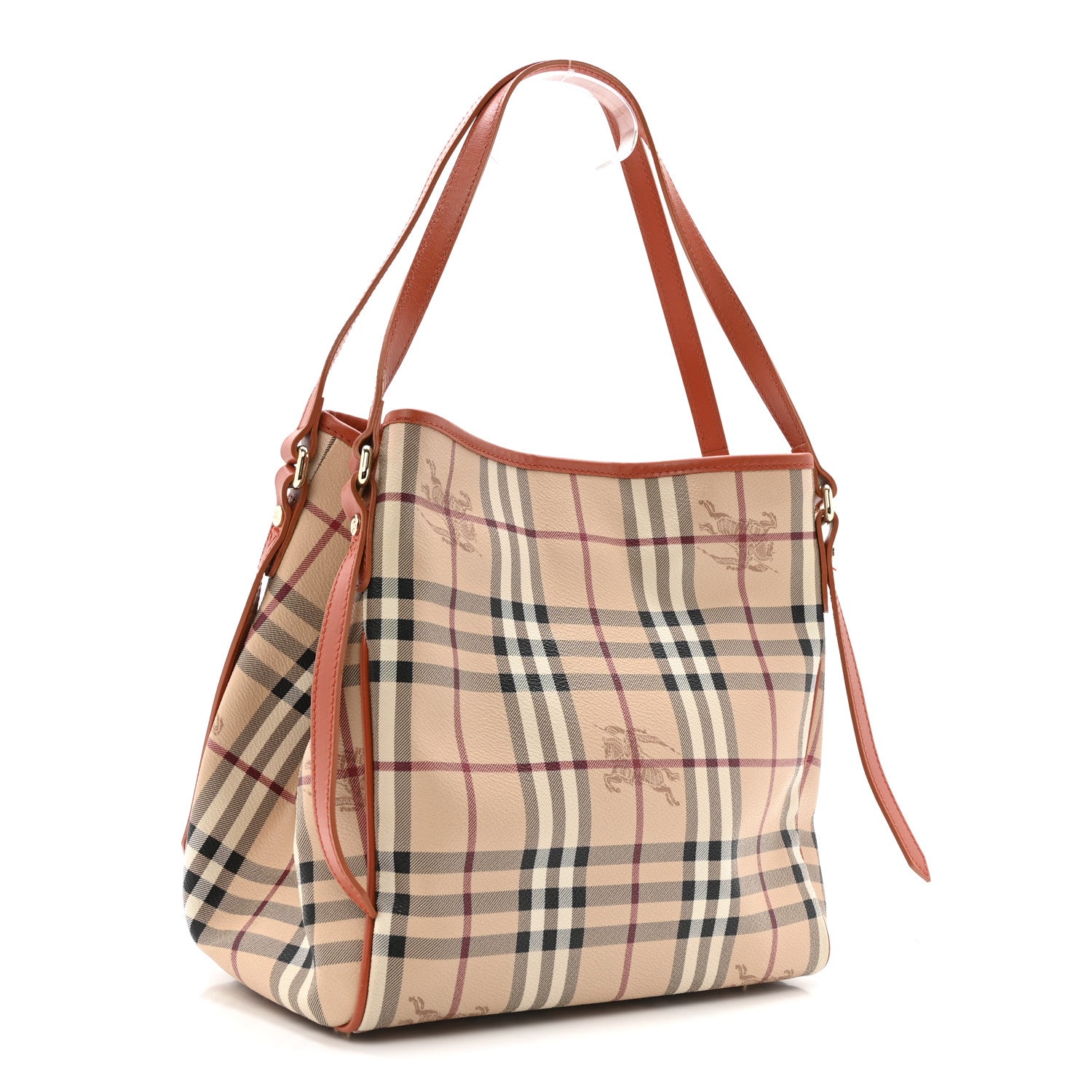 Haymarket Check Small Canterbury Tote Tangerine