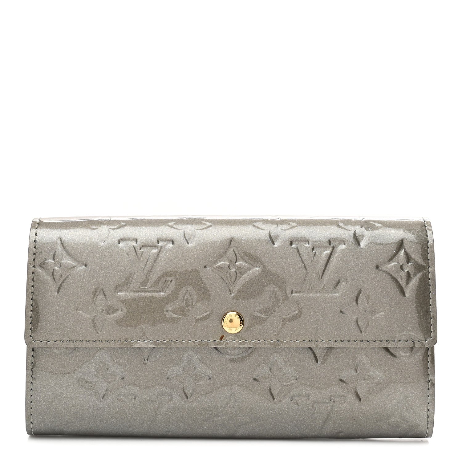Vernis Sarah Wallet Gris Art Deco
