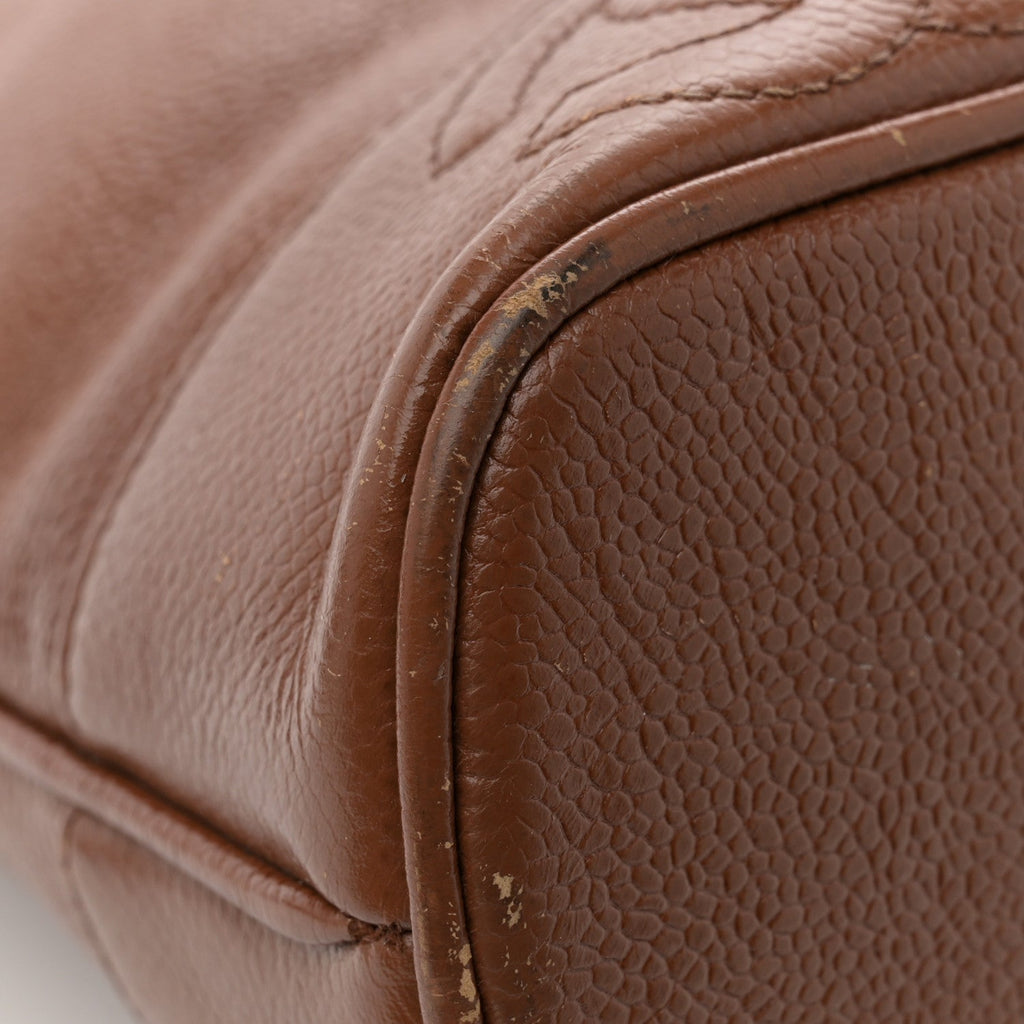 Caviar CC Shoulder Bag Brown