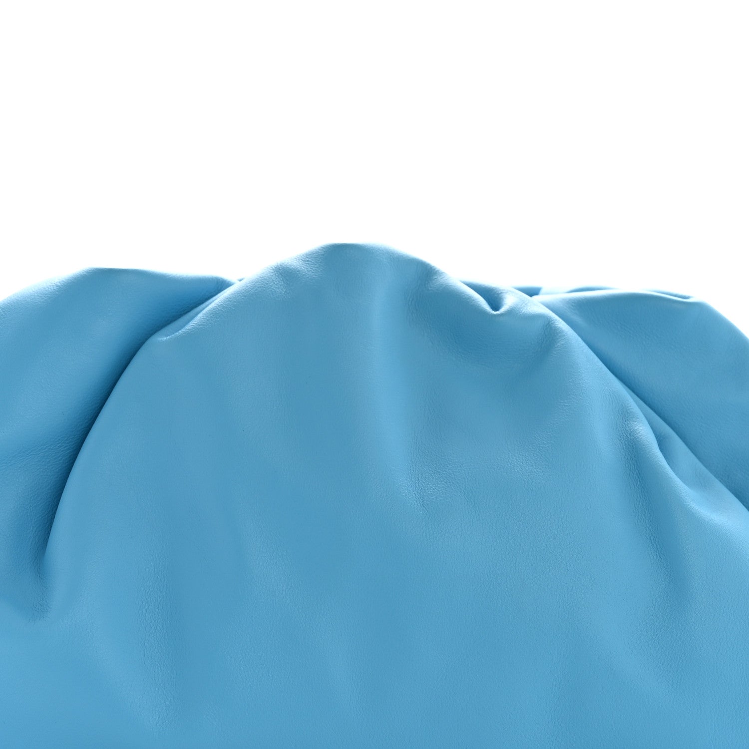 Smooth Butter Calf The Pouch Oversized Clutch Swimming Pool