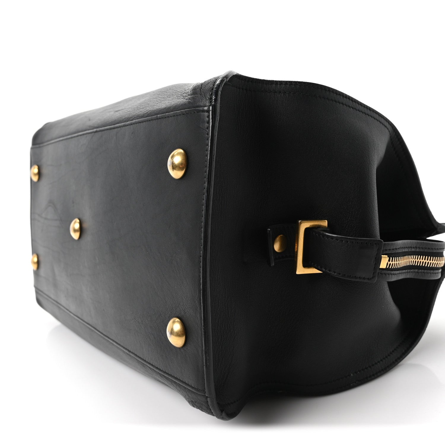 Calfskin Medium Classic Y Cabas Black