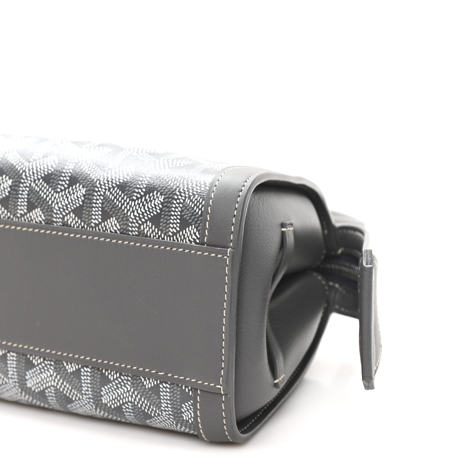 Goyardine Bonbonniere Bag Grey