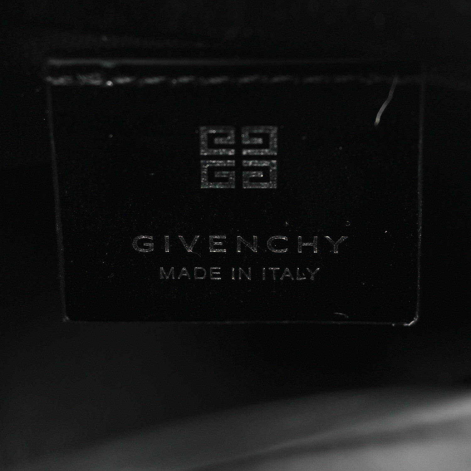 Shiny Lord Calfskin Micro Antigona Black