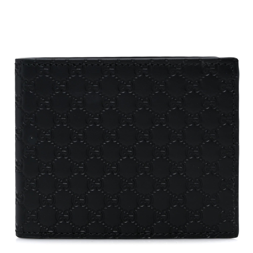 Micoguccissima Bi-Fold Wallet Black