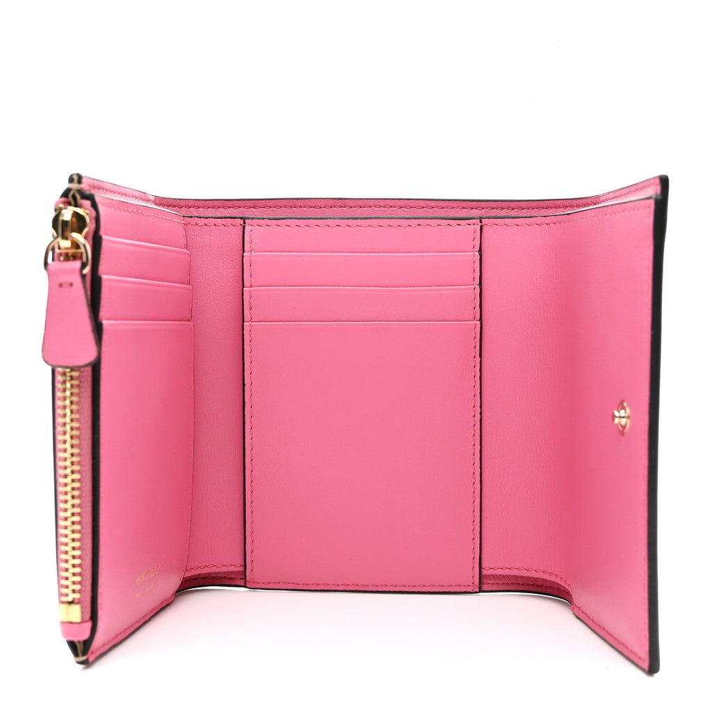 Calfskin Marinda Wallet Beige