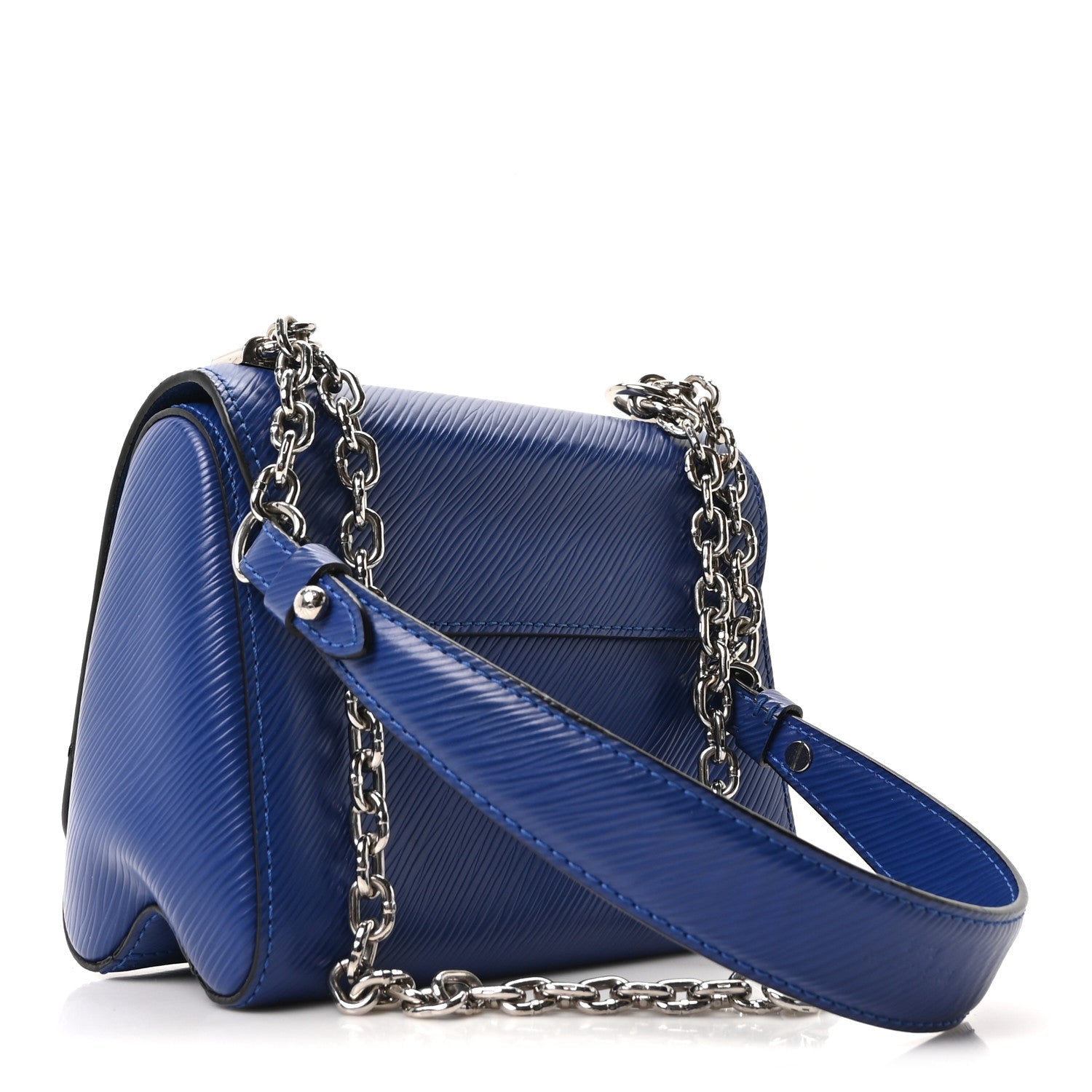 Epi Twist Shoulder Bag PM Blueberry