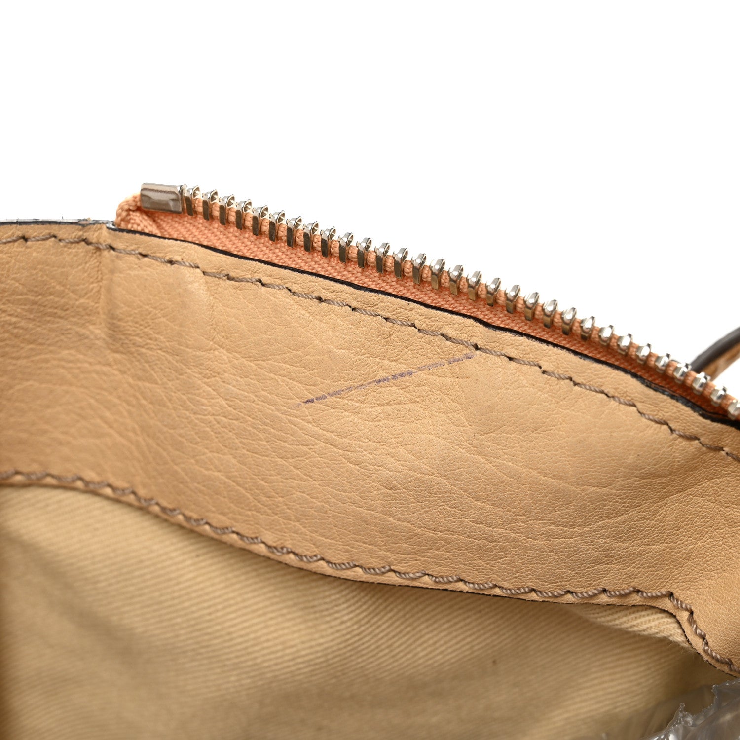 Calfskin Medium Paddington Satchel Taupe
