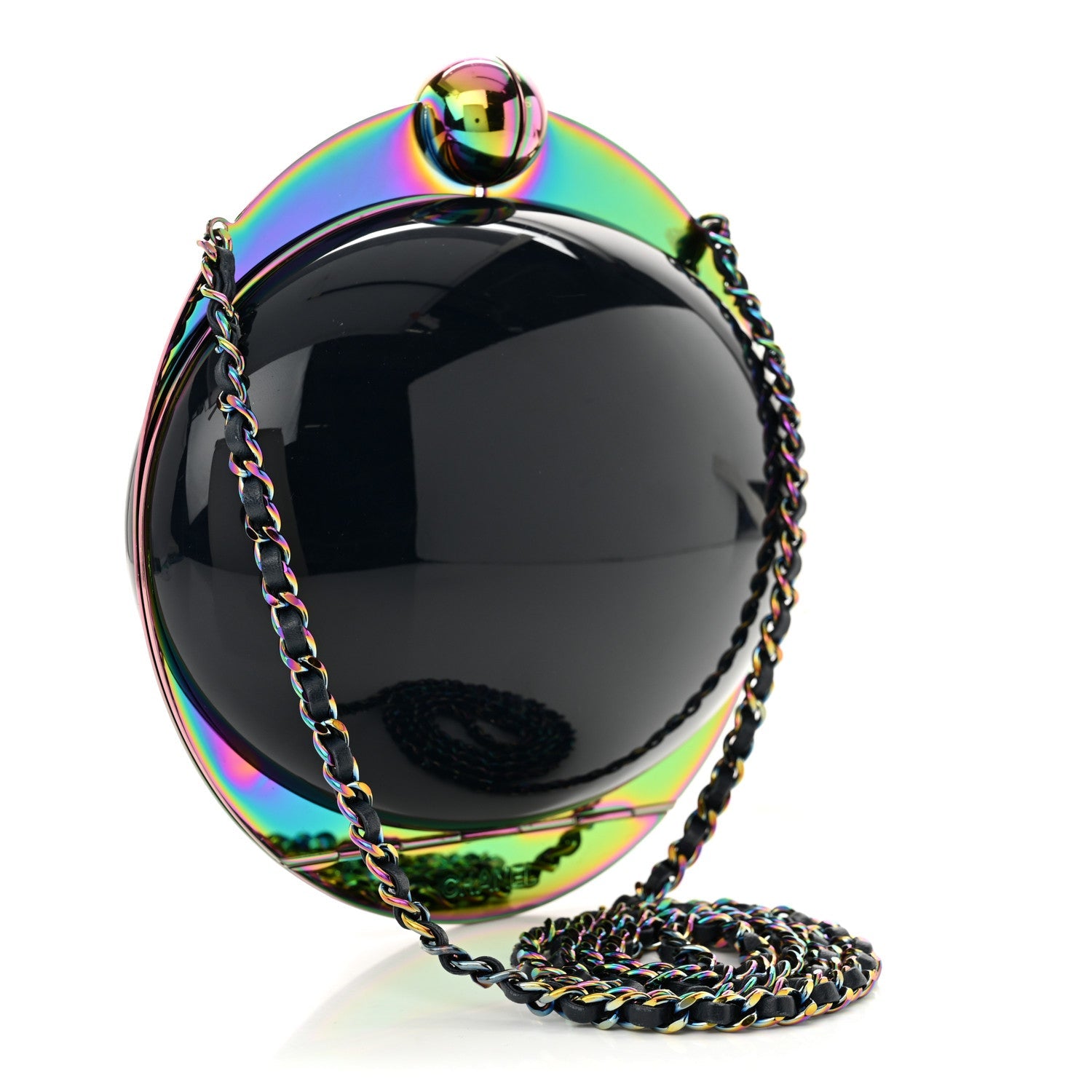 Resin CC Evening On The Moon Minaudiere Multicolor