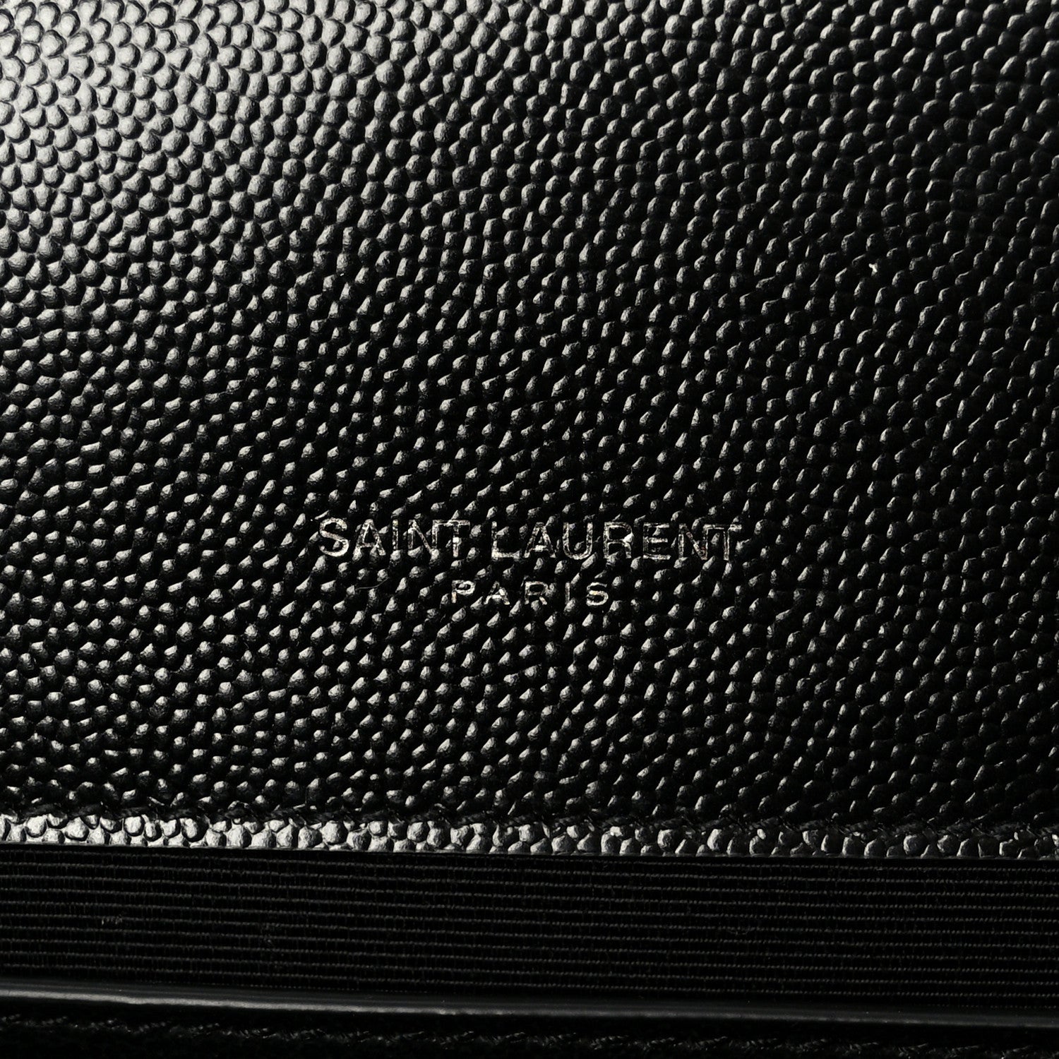 Grain De Poudre Small Classic Monogram Monochrome Kate Satchel Black