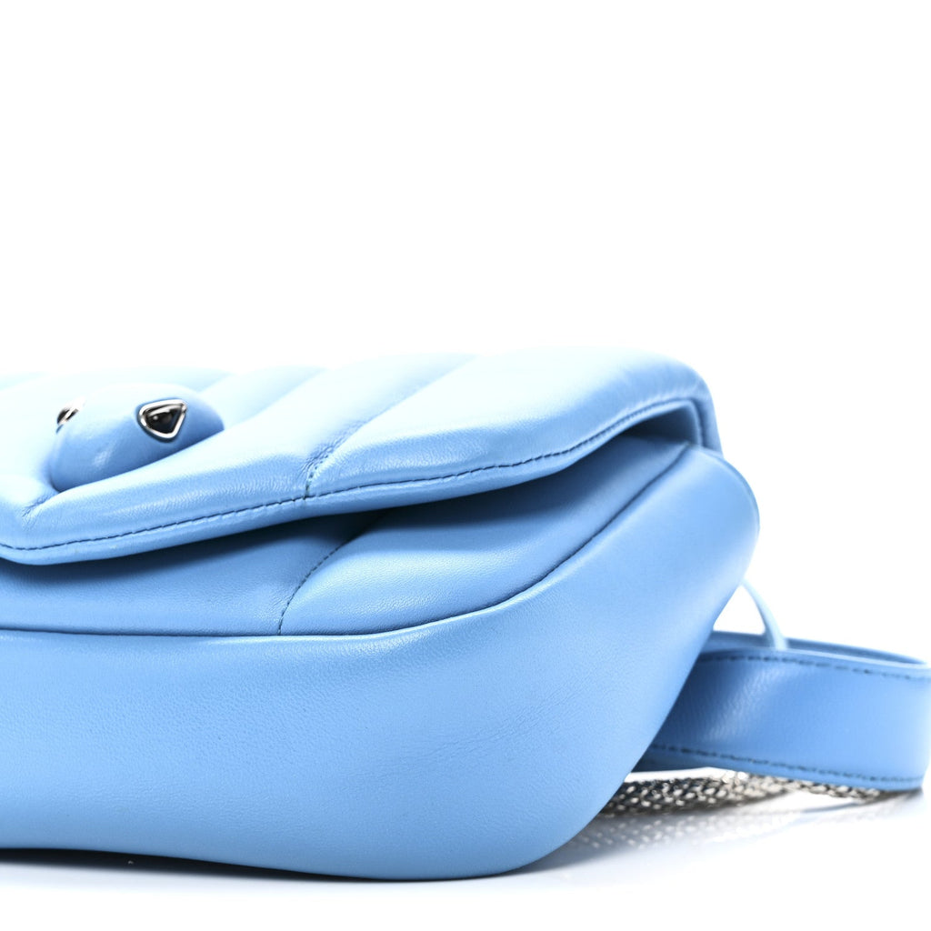 X AMBUSH Nappa Serpenti Crossbody Bag Blue