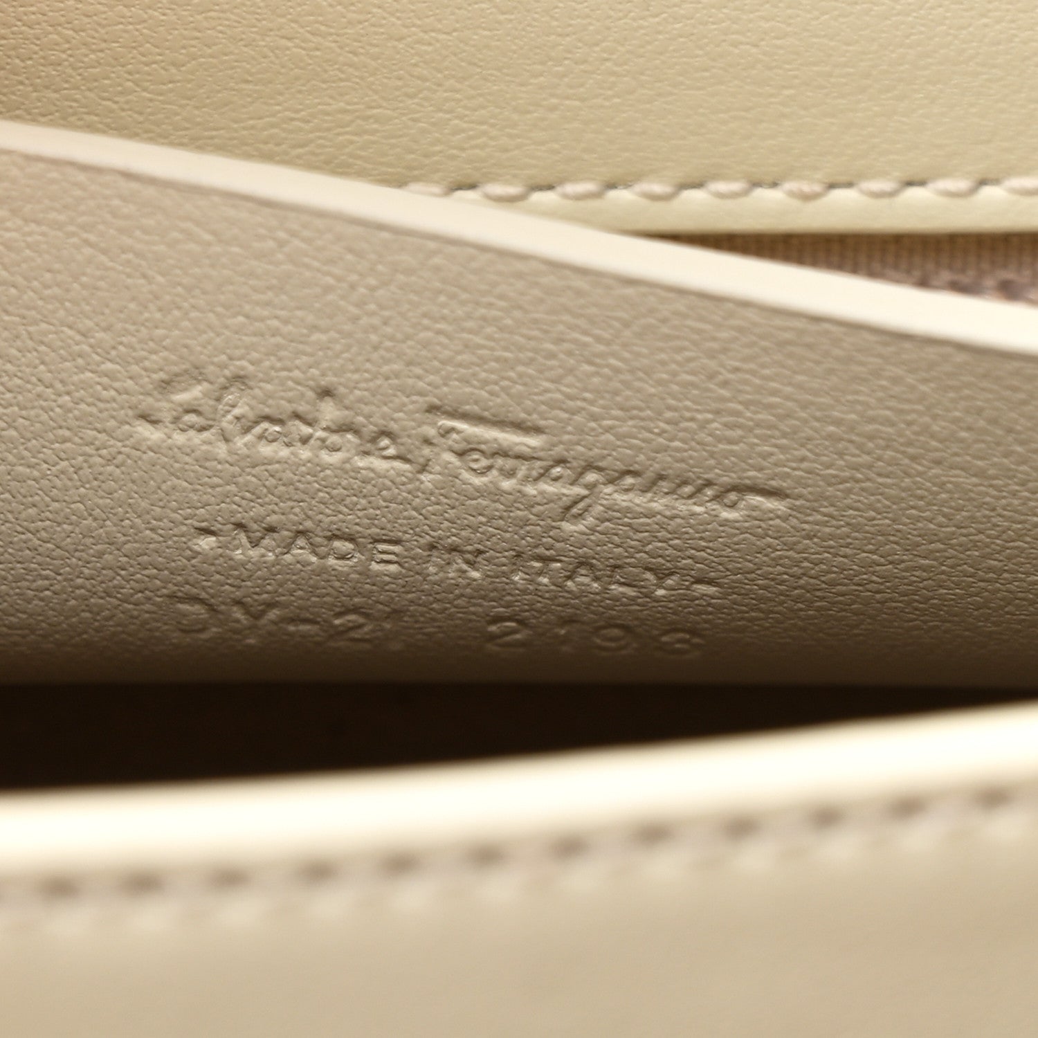 Brushed Off Calfskin Small Iconic Top Handle Bag Magnolia