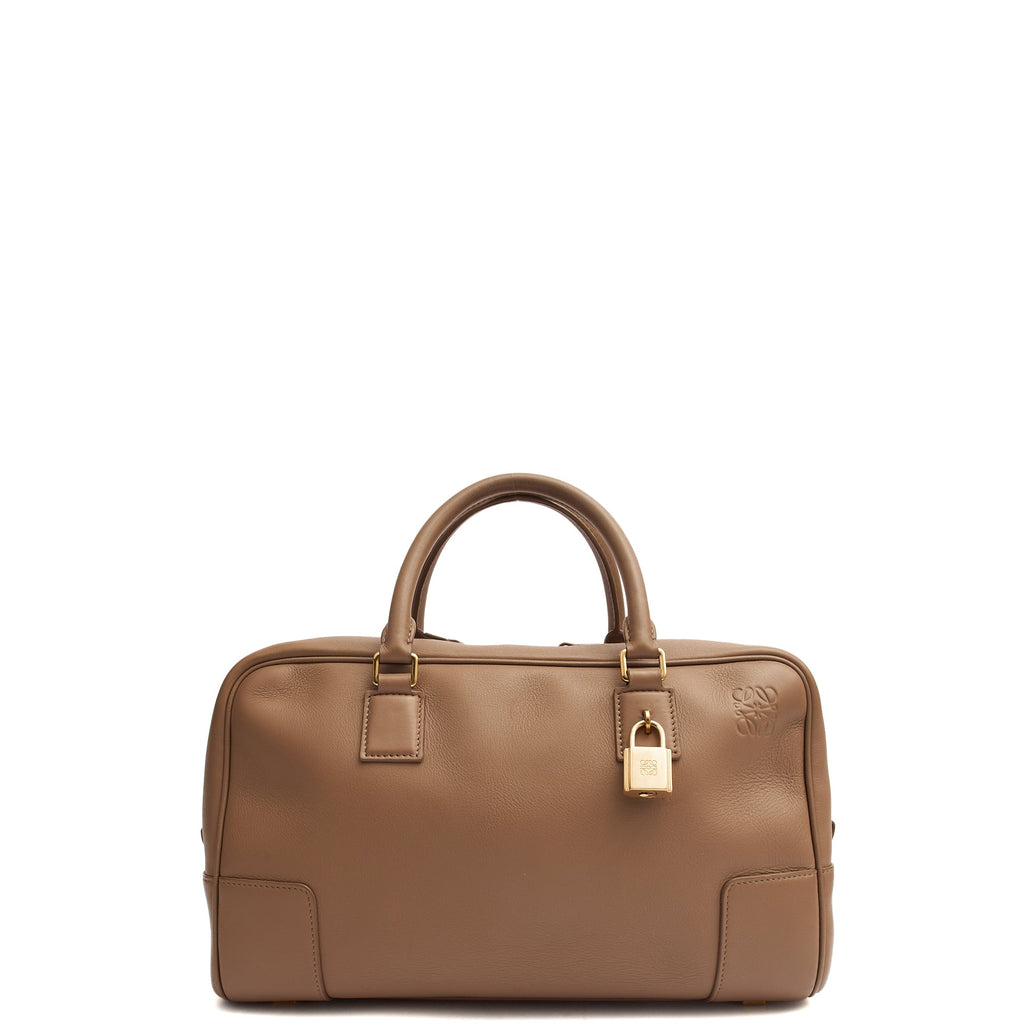 Loewe Tote Amazona 28 in Brown, Leather