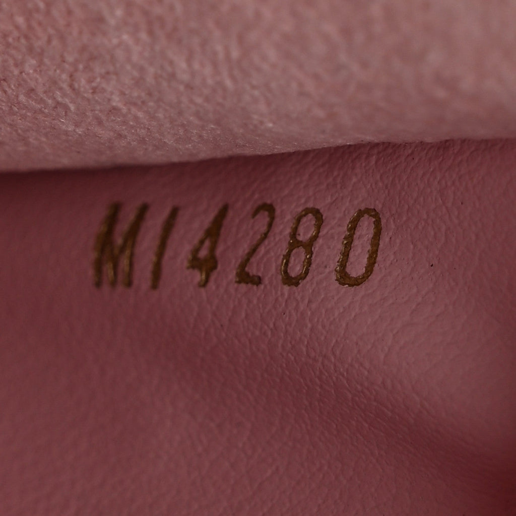 Monogram 2020 Christmas Animation Big Wheel Double Zip Pochette Rose Ballerine